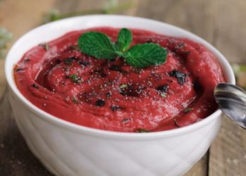 Receta de Crema dulce de remolacha y zanahoria